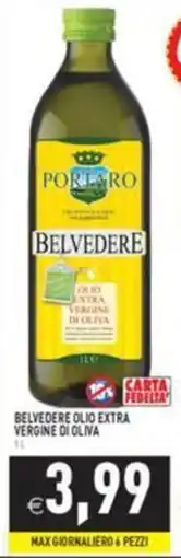 Supermercati Agorà Belvedere olio extra vergine di oliva offerta