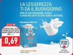 Supermercati Agorà Latte senza lattosio Elledi offerta