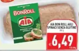 Supermercati Agorà Aia Bon Roll agli spinaci senza glutine offerta