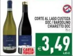 Supermercati Agorà Corte al Lago Custoza / Bardolino Chiaretto offerta