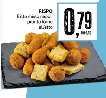 Rispo fritto misto napoli pronto forno all'etto