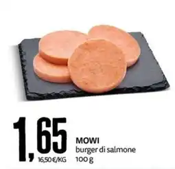 PRO7 Supermercati MOWI burger di salmone offerta