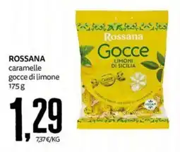 PRO7 Supermercati Rossana Gocce limoni di sicilia offerta