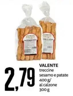 PRO7 Supermercati Valente trecchine sesamo e patate offerta