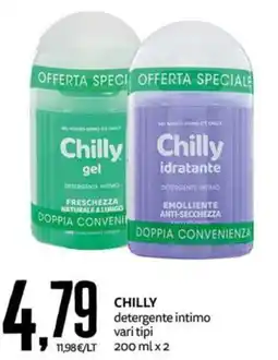 PRO7 Supermercati Chilly detergente intimo offerta