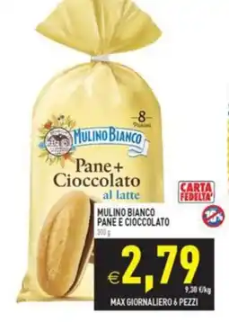 Supermercati Agorà Mulino Bianco Pane e Cioccolato offerta