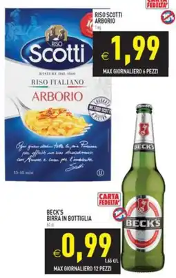 Supermercati Agorà Riso Scotti Arborio offerta