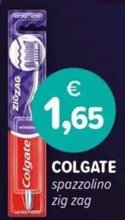 Il Tulipano Colgate spazzolino zig zag offerta