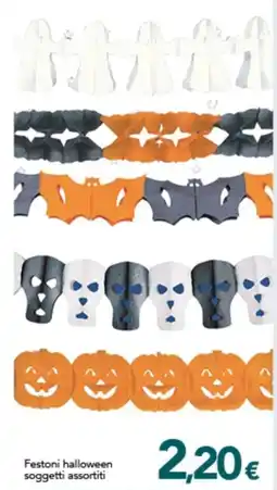 Altasfera Festoni halloween soggetti assortiti offerta
