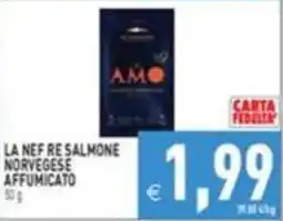 Supermercati Agorà La Nefre Salmone Norvegese Affumicato offerta