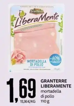PRO7 Supermercati Granterre liberamente mortadella di pollo offerta