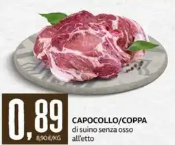 PRO7 Supermercati Capocollo/Coppa di suino senza osso offerta