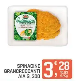 Ottimo Market Spinacine gran croccanti Aia offerta