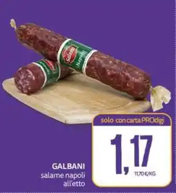 PRO7 Supermercati Galbani salame napoli offerta