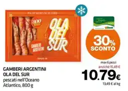 Superconti Gamberi argentini Ola del Sur offerta