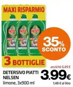 Superconti Detersivo piatti Nelsen offerta