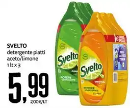 PRO7 Supermercati Svelto detergente piatti acetolimone offerta
