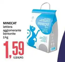 PRO7 Supermercati Minecat lettiera agglomerante bentonite offerta