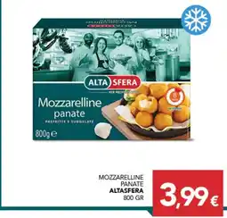 Altasfera Mozzarelline panate Alta Sfera offerta