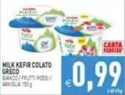 Supermercati Agorà Milk Kefir Colato Greco offerta