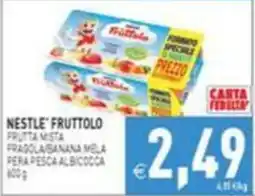 Supermercati Agorà Nestlé Fruttolo offerta