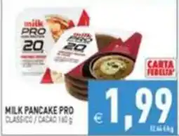 Supermercati Agorà Milk Pancake Pro Classico / Cacao offerta