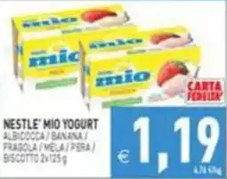 Supermercati Agorà Nestlé mio yogurt offerta