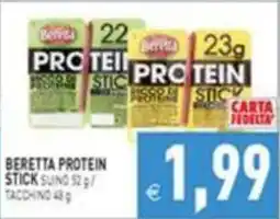 Supermercati Agorà Beretta protein stick offerta
