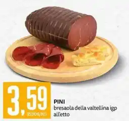PRO7 Supermercati PINI bresaola della valtellina igp offerta