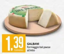 PRO7 Supermercati Galbani formaggio bel paese offerta