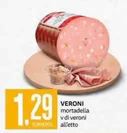 PRO7 Supermercati Veroni mortadella offerta