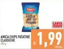 Supermercati Agorà Amica chips patatine classiche offerta