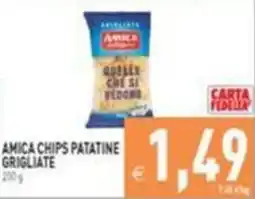 Supermercati Agorà Amica chips patatine grigliate offerta