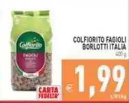 Supermercati Agorà Colfiorito fagioli borlotti Italia offerta