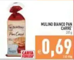 Supermercati Agorà Mulino Bianco Pan Carre' offerta