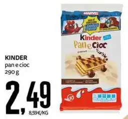 PRO7 Supermercati Kinder pan e cioc offerta