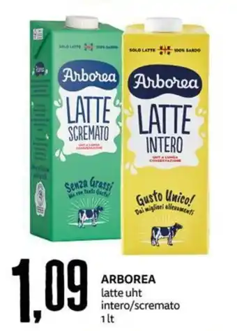 Arborea latte uht