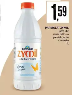 PRO7 Supermercati Parmalat Zymil latte uht senza lattosio parzialmente scremato offerta