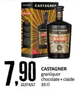 PRO7 Supermercati Castagner granliquor chocolate offerta