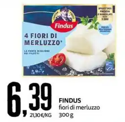PRO7 Supermercati Findus fiori di merluzzo offerta