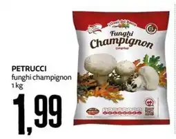 PRO7 Supermercati Petrucci funghi champignon offerta