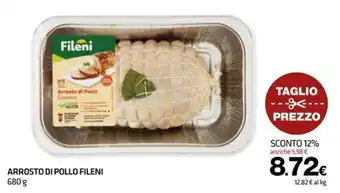 Arrosto di pollo Fileni