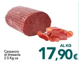 Altasfera Carpaccio di bresaola offerta