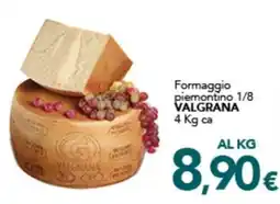 Altasfera Formaggio piemontino 1/8 Valgrana offerta
