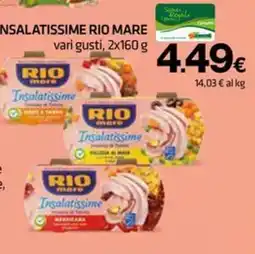 Superconti Insalatissime Rio Mare offerta