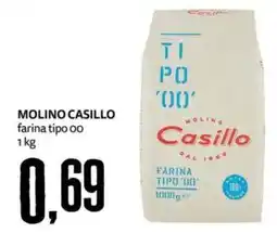 PRO7 Supermercati Farina tipo 00 Molino Casillo offerta