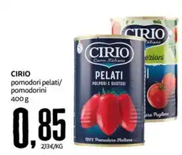 PRO7 Supermercati Cirio pomodori pelati offerta