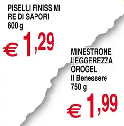 Centro Oceano Piselli finissimi re di sapori offerta