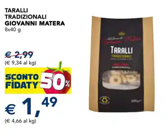 Taralli tradizionali Giovanni Materia