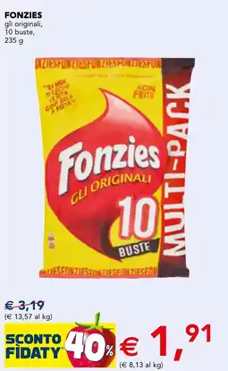 Esselunga Fonzies gli originali offerta